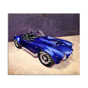 Blue Shelby by Jared Gillett