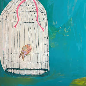 Caged Bird by Anna Sistrunk 