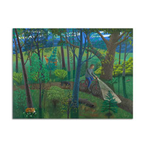 Evening Ride by Jane Troup