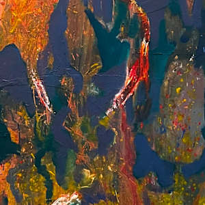 Falling Pigment by Jan Hyde 