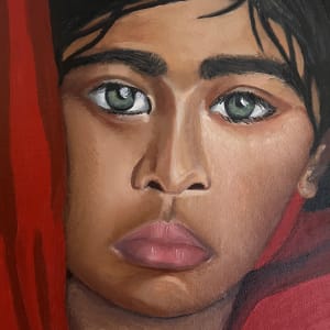 Portrait of a Palestinian  Woman by Jared Farouki