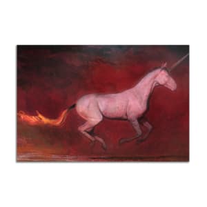 Firestarter Unicorn by Brad Noble