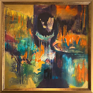 Garden Bird Bath by Jan Hyde 