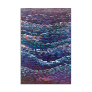 Hills Like Waves (Purple) by J.D. Hull