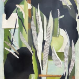 Inspired: After Lee Krasner's Milkweed (1955) by Christie Snelson 