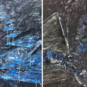 C & C Mystic Factory Diptych by Justin Gault 