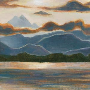 Longs Peak at Sunset by Christie Snelson 