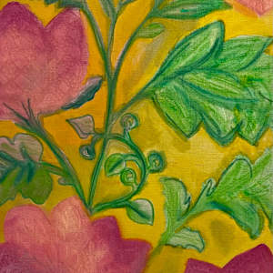 Garden-Allusive Abstraction II by Meganne Rosen 