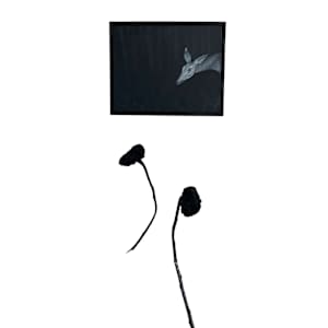 Night Deer Installation by Lil Olive 