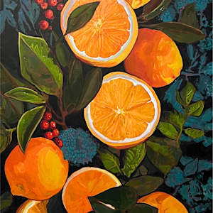 Orange Static by James Eric Richardson 