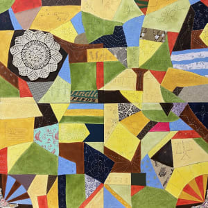 Piece City Crazy Quilt by Gordon Lindsey 