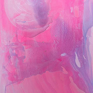 Pink Moonflower by Meganne Rosen 