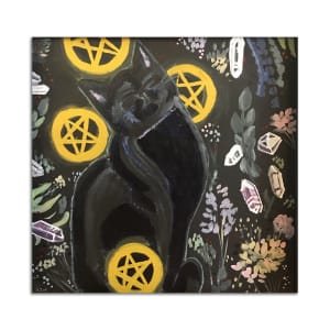 Four of Pentacles by Rachel Johnson