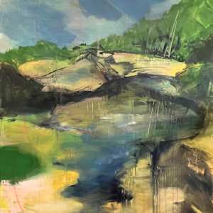 Rainy Day Creek by Rebecca Lewis Smith 