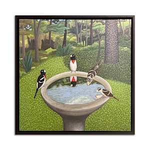 Rose-Breasted Grosbeaks Print by Jane Troup, Image 2.