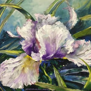 White Iris by Roberto Regalado
