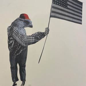 Right Wing Bird by Rosie Winstead 