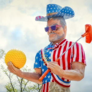 Golf Anyone? by Valerie Rippey 