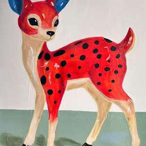 Staffordshire Deer by Anna Sistrunk 