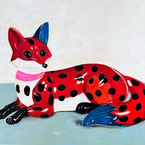 Staffordshire Fox by Anna Sistrunk 