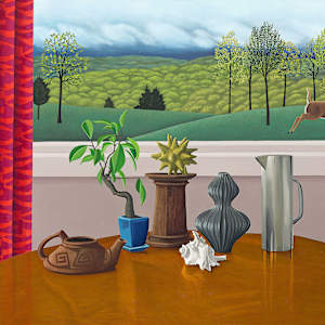 Still Life with Landscape by Jane Troup 
