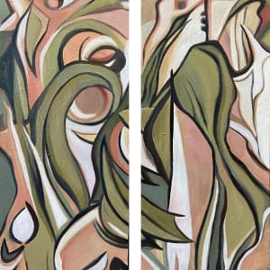 Symbiosis: After Lee Krasner's Birth (1956) by Christie Snelson 