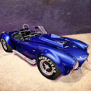 Blue Shelby by Jared Gillett 