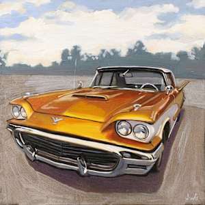 Gold Cadillac by Jared Gillett 