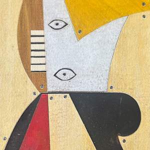 Homage to Picasso Portrait of Young Woman by Michael Bane 