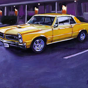 Yellow gto by Jared Gillett 