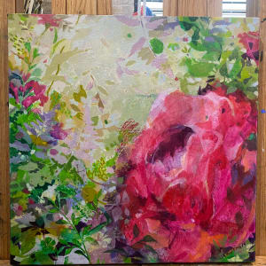 Peony Play by Jean Lee Cauthen 