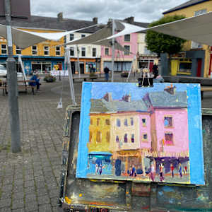 On the Square by Jean Lee Cauthen 
