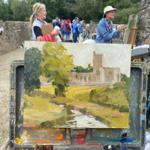 Tintern Abbey Co Wexford II by Jean Lee Cauthen 