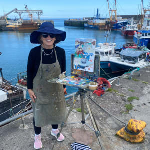 Kilmore Quay, Co Wexford by Jean Lee Cauthen 