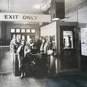 Catching the Ferry by Jean Lee Cauthen  Image: Original spout r. My grandmother took tickets in NO 
