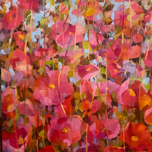 Where The Primrose Grow by Jean Lee Cauthen  Image: Unframed