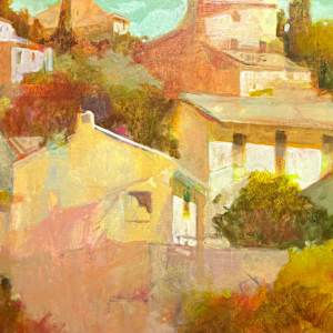 Finding Beaumont, Provence unframed by Jean Lee Cauthen 
