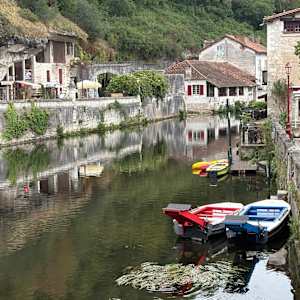 Brantome, France by Jean Lee Cauthen 