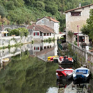 Brantome, France by Jean Lee Cauthen 