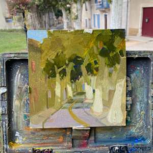PlaneTreesofProvence by Jean Lee Cauthen 
