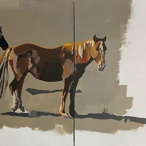 Horses by Janelle W Anderson