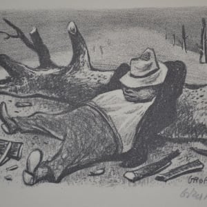 Untitled (Rest) by William Gropper
