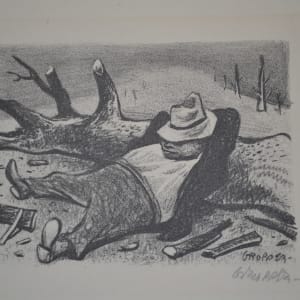 Untitled (Rest) by William Gropper 