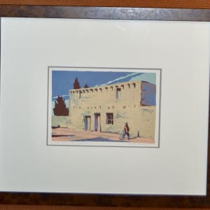 The Oldest House U.S.A. - Santa Fe, N.M. by Louie Ewing 