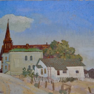 Untitled (A Quiet Street) by Armin Landeck 