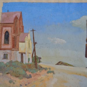 Untitled (A Quiet Street) by Armin Landeck 