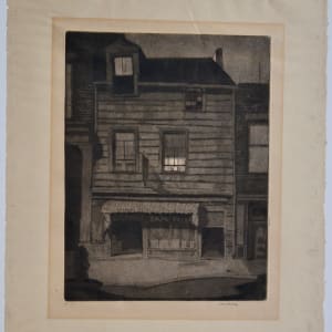 A Lighted Window by Armin Landeck 