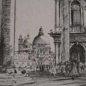 The Lion Column, Venice by Donald Shaw MacLaughlan 