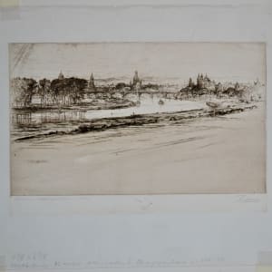 Unknown (European Town on a River) by Paul Geissler 