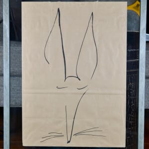 Untitled (fox head) by Unknown 